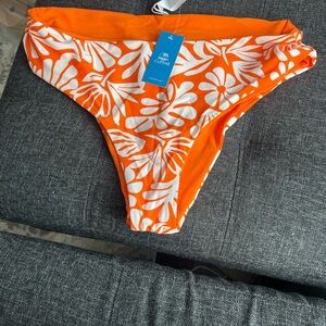 ‼️🚨💝3 for $25💝🚨‼️Cupshe Vibrant Orange and White Floral Bikini bottom